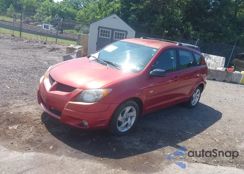2004 Pontiac Vibe z USA, uszkodzony, nr VIN 5Y2SL62854Z417606